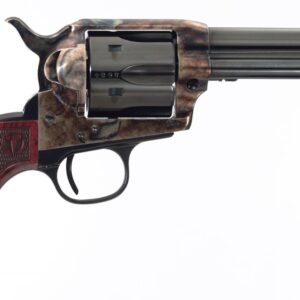 CIMARRON SAA BISLEY 38/357 - FS 5.55" CC/BLUED WALNUT