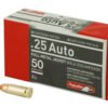 AGUILA 25ACP 50GR FMJ 50/1000