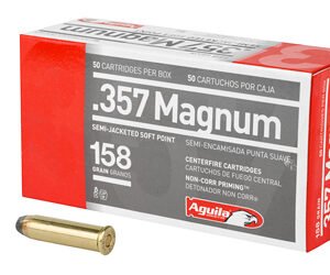 AGUILA 357MAG 158GR SJSP 50/1000
