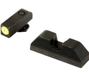 Ameriglo Trooper Tritium Handgun Sight Set for Springfield XD Green Rear Green with Lumigreen Front