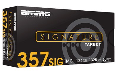 AMMO INC 357 SIG 124GR TMC 50/1000