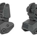 FAB DEF POLY FLIP-UP SIGHT SET BLK