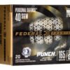FED PUNCH 40 S&W 165GR JHP 20/200