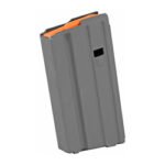 MAG ASC AR223 20RD ALUM GRAY W/ ORN