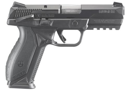 RUGER AMERICAN 9MM BLK 4" 10+1 SFTY