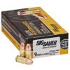 SIG AMMO 9MM 115GR FMJ 50/500