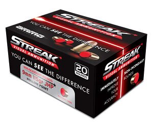 STREAK RED 9MM 115GR JHP 20/200
