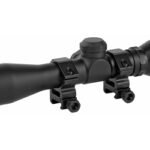 TRUGLO 4X32 SR DIAMND BLK W/ RINGS
