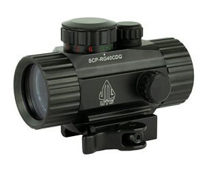 UTG RED/GRN RD W/PICT MNT DECK