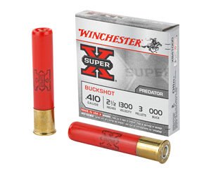 Winchester Super-X High-Brass Shotshells .410 ga 3" 11/16 oz 11353 fps #7.5 25/ct