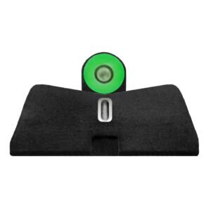 Truglo Tritium Pro Night Sights Fit Glock 20 21 25 28 29 30 31 32 37 40 41 - White Outline Front/Rear Green