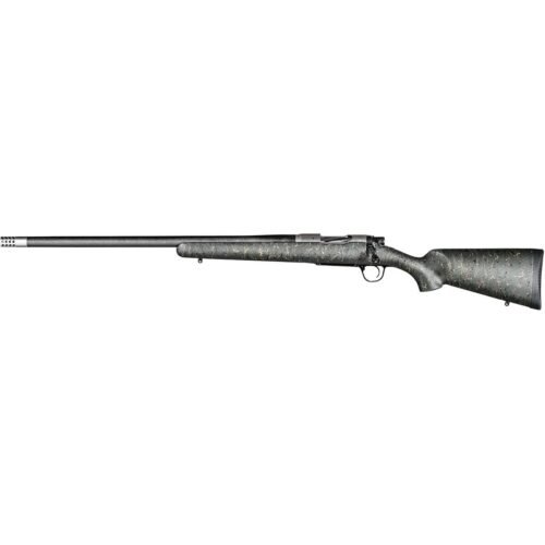 Christensen Arms Ridgeline Left Hand Rifle 6.5 Creedmoor 4rd Magazine 24" Barrel Stainless Steel Green Black/Tan Webbing Stock
