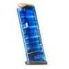 Elite Tactical Systems (ETS) Handgun Magazine BLUE for Glock 43 9mm Luger 9/rd