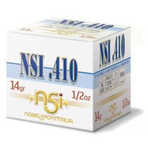 Nobel Sport Shotshells .410 ga 2-1/2" 1/2oz 1240 fps #6 25/ct