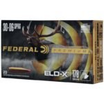 Federal Premium ELD-X Rifle Ammunition .30-06 SPRG 178gr PT 2750 fps 20/ct