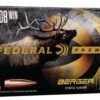 Federal Classic Hunter Berger Hybrid Rifle Ammunition .308 Win 168 gr BTHP 2800 fps 20/ct