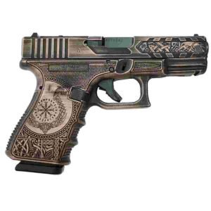 Glock 19 Gen 3 Custom "Valkyrie" Handgun 9mm Luger 15rd Magazines (2) 4" Barrel USA