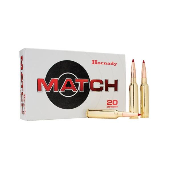 https3A2F2Fmedia.chattanoogashooting.com2Fimages2Fproduct2FHO807112FHO80711-1.jpg Hornady ELD Match Rifle Ammunition 7mm PRC 180 gr PT 2975 fps 20/ct