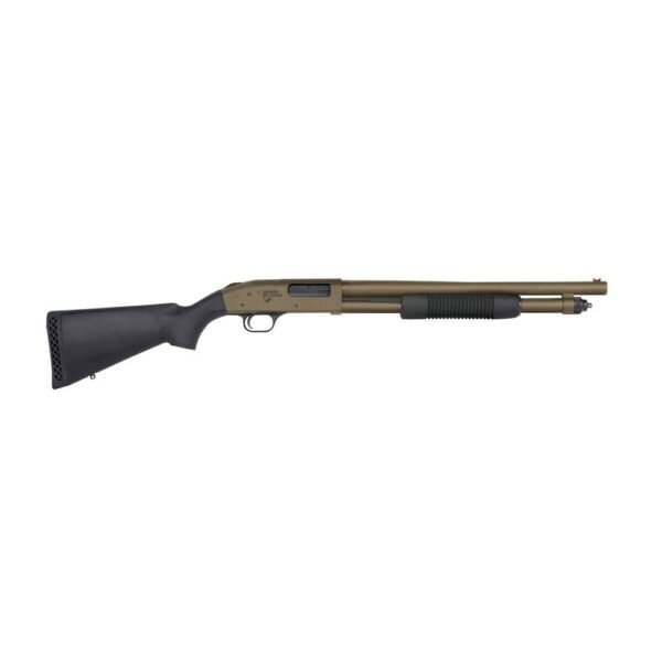https3A2F2Fmedia.chattanoogashooting.com2Fimages2Fproduct2FMV507812FMV50781-1.jpg Mossberg 590 Thunder Ranch Shotgun 12 ga 3" Chamber 6rd Magazine 18.5" Barrel Patriot Brown and Black