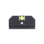 Night Fision Student of the Gun Accur8 Night Sight Set Yellow Front Black Back for Glock 42/43/43x
