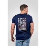 Nine Line 5 Things Short Sleeve Shirt Midnight Navy S