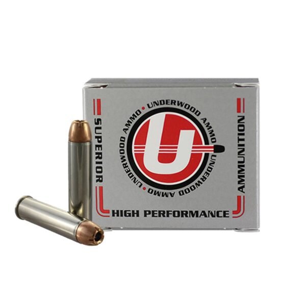 https3A2F2Fmedia.chattanoogashooting.com2Fimages2Fproduct2FUB3442FUB344.jpg Underwood Ammo XTP Handgun Ammunition .460 S&W Mag 240gr JHP 2000 fps 20/ct