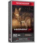 Winchester Varmint X Rifle Ammunition .243 Win 65gr PT 3620fps 20/ct