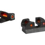 ig Sauer Fiber Optic Enhanced Day Sight Set X-Ray1 #6 Red Front #6 Red Rear - U-Notch