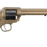 RUGER WRANGLER 22LR BRNZ/SY 7.5" 6SH