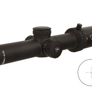 Swampfox Warhawk 3-15x50 Rifle Scope FFP RECCE MIL Reticle Black