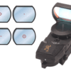 BROWNING BUCK MARK REFLX SIGHT - 4-RETICLES MATTE BLACK