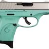 RUGER EC9S 9MM SS/TURQUOISE 7+1 FS