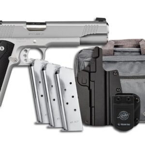FN Reflex MRD Handgun 9mm Luger 11rd & 15rd Magazines (2) 3.3" Barrel FDE NMS