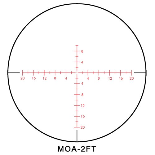 SIGHTRON SCOPE S6 10-60X56 ED - 34MM SIDE WHEEL ILLUM MOA-2FT