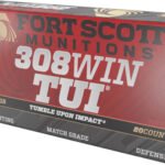 FORT SCOTT 308 WIN 150GR TUI - SOLID COPPER 20RD 10BX/CS