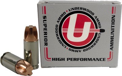 UNDERWOOD 9MM LUGER +P 115GR - XTREME PENETRATOR 20RD 10BX/CS