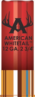 AHDY86234_LINEART.jpg HORNADY WHITETAIL 12GA 2.75" - 1OZ RIFLED SLUG 5RD 20BX/CS