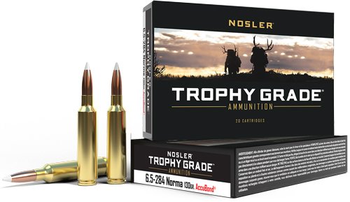 NOSLER TROPHY 6.5X284 NORMA - 130GR ACCUBOND 20RD 10BX/CS