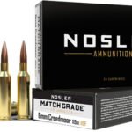 NOSLER MATCH 6MM CM 115GR - REDUCED DRAG HPBT 20RD 10BX/CS