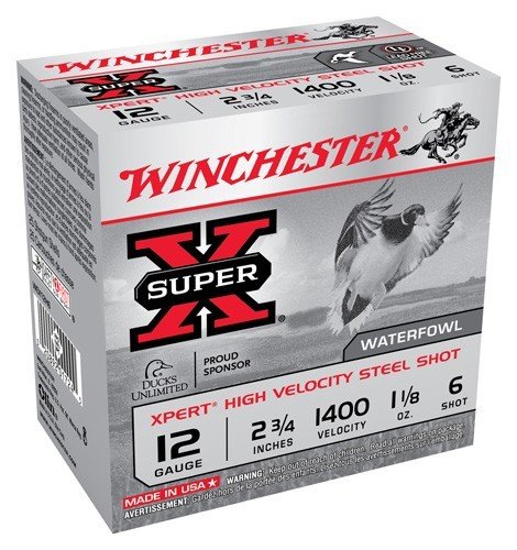 WINCHESTER XPERT 12GA 2.75" - 1-1/8OZ #6 1400FPS 25RD 10BX/C