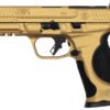 S&W M&P9 M2.0 METAL 9MM 4.25" - 10-SHOT GOLD CERAKOTE