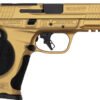S&W M&P9 M2.0 METAL 9MM 4.25" - 10-SHOT GOLD CERAKOTE