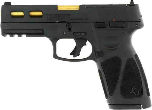 TAURUS G3 TORO 9MM 17-SHOT - GOLD CUSTOM SLIDE CUTS (TALO)