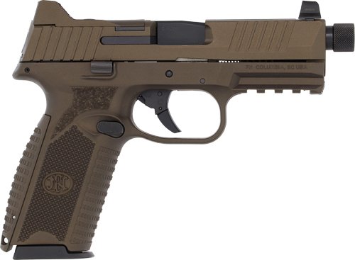 FN 509 T 9MM LUGER NIGHT SIGHT - 1-17RD 4-24RD BRONZE/BRONZE
