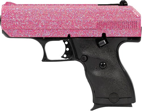 HI-POINT PISTOL C9 9MM COMPACT - 3.5" 8SH PINK SPARKLE SLIDE