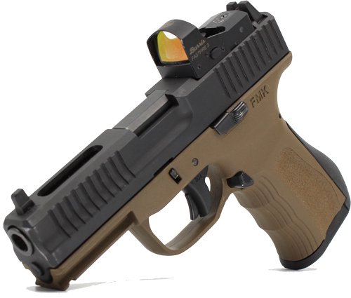 FMK ELITE PRO PISTOL 9MM - 4" 14RD B. BRONZE W/FASTFIRE3