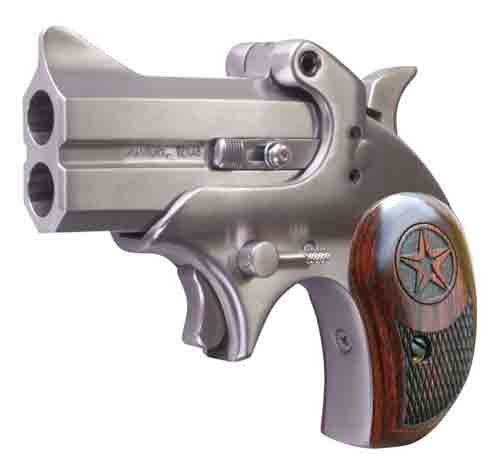 BOND ARMS MINI 45LC - 2.5" FS STAINLESS WOOD