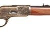 CIMARRON TX BRUSH POPPER 357 - 18" OCT/RD BLUED P.GRIP WALNUT