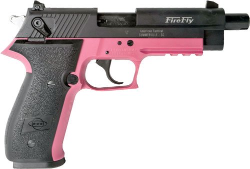 GERMAN SPORT FIREFLY 22LR - 4" FS 10RD THREADED PINK