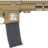 GLFA AR15 LEFT HAND RIFLE 223 - WYLDE 16" NIT BBL BRONZE